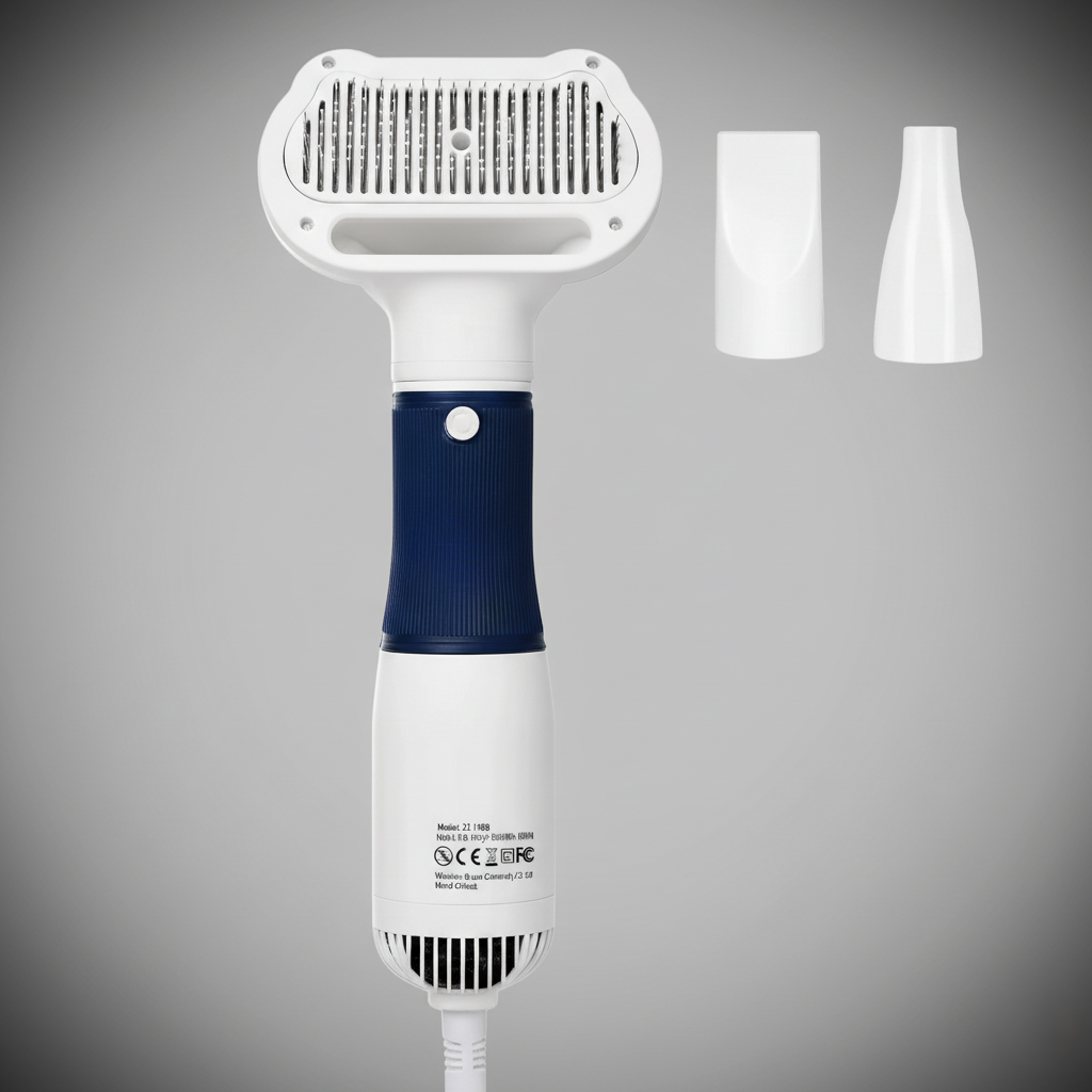 Zeylda™ FluffDry – Pet Grooming Dryer & Brush