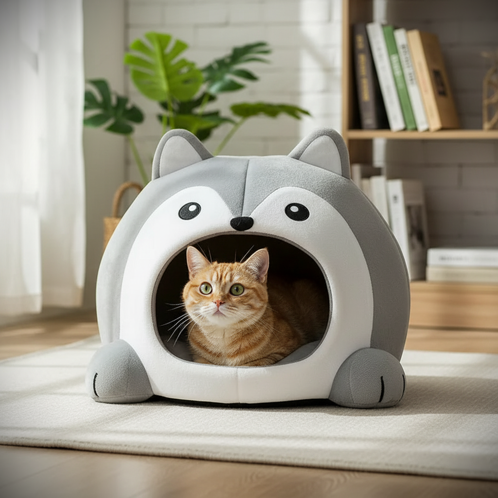 Zeylda™ Calming Pet Bed (Plush Edition)