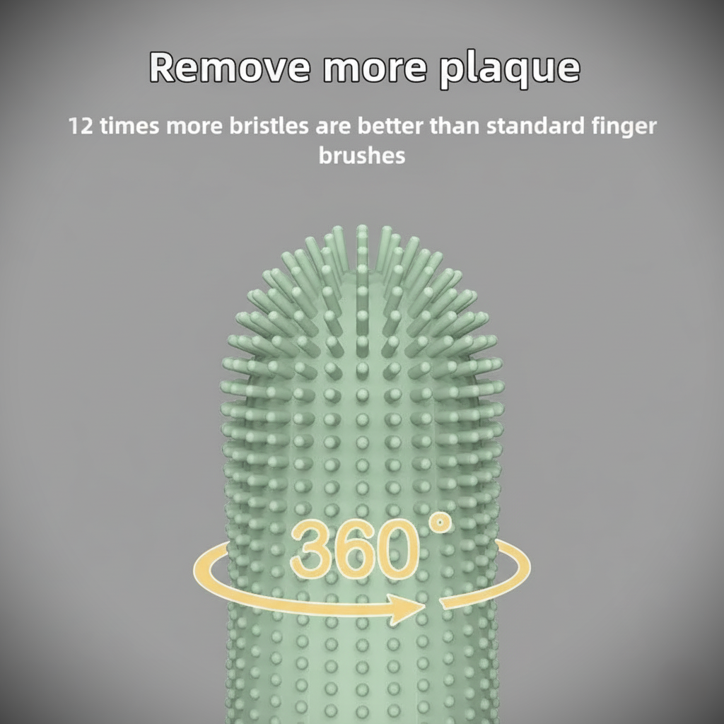 Zeylda™ Pet Finger Toothbrush