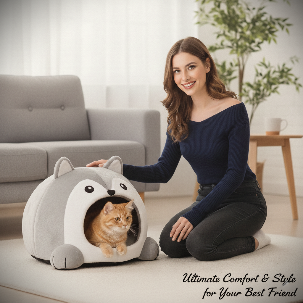 Zeylda™ Calming Pet Bed (Plush Edition)