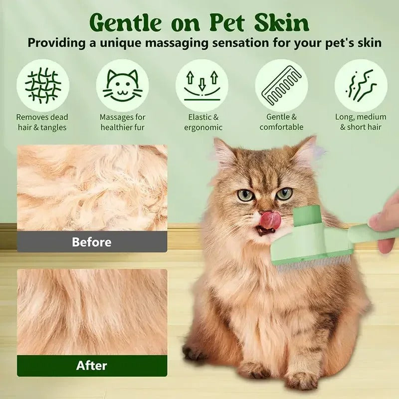 Zeylda™ 2-in-1 Pet Grooming Brush